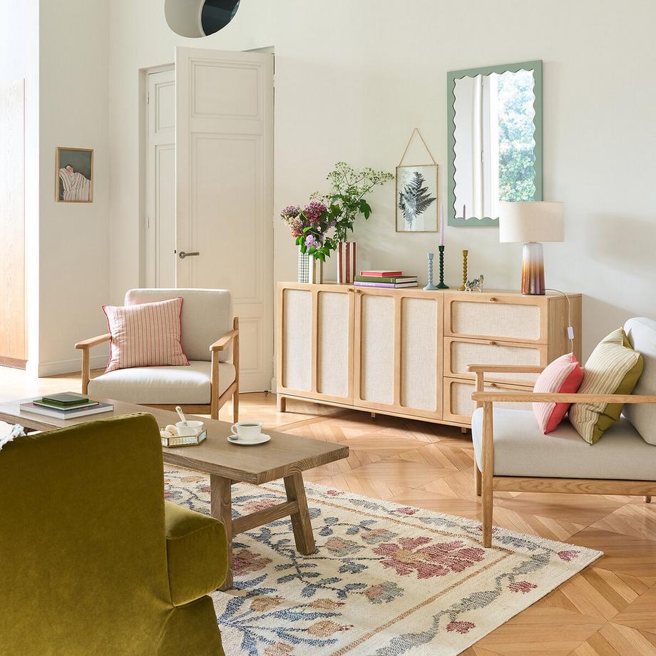 La Redoute Intérieurs Vintage-Sessel aus Eiche  