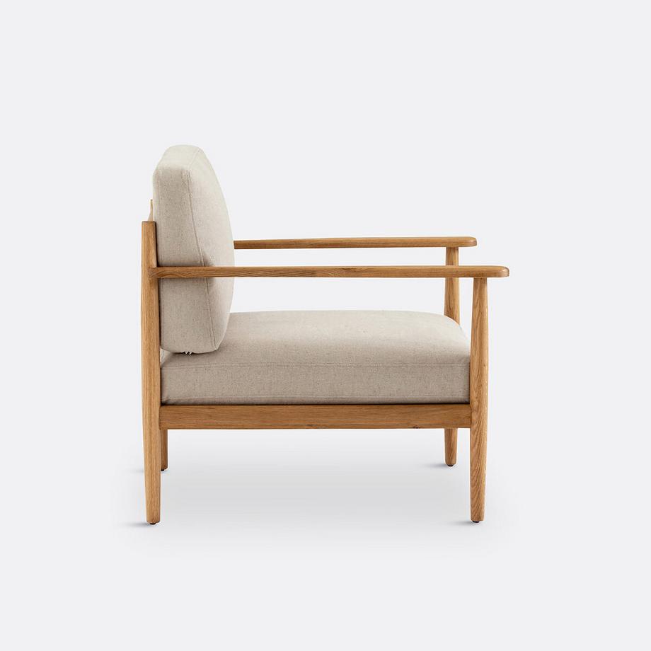 La Redoute Intérieurs Vintage-Sessel aus Eiche  