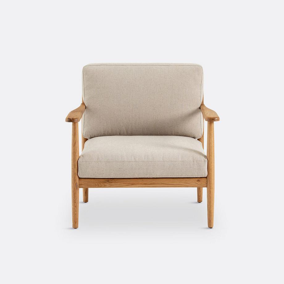 La Redoute Intérieurs Vintage-Sessel aus Eiche  