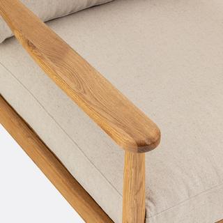 La Redoute Intérieurs Vintage-Sessel aus Eiche  