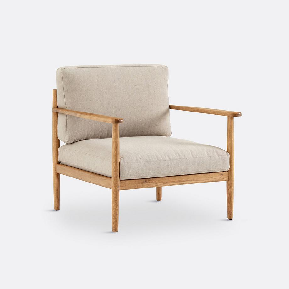 La Redoute Intérieurs Vintage-Sessel aus Eiche  