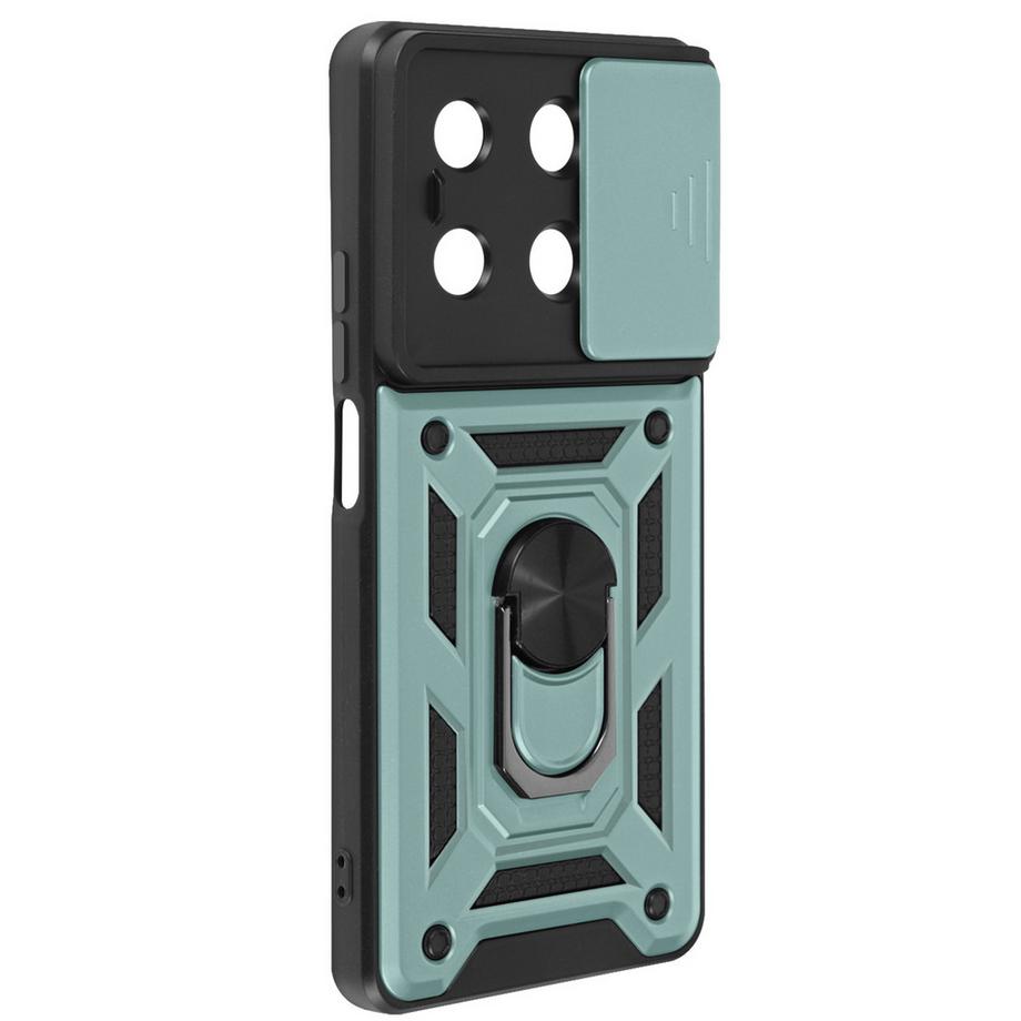 Avizar  Coque Xiaomi Redmi Note 13 5G Bague Vert 