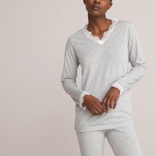 La Redoute Collections  Pyjama mit Spitze 