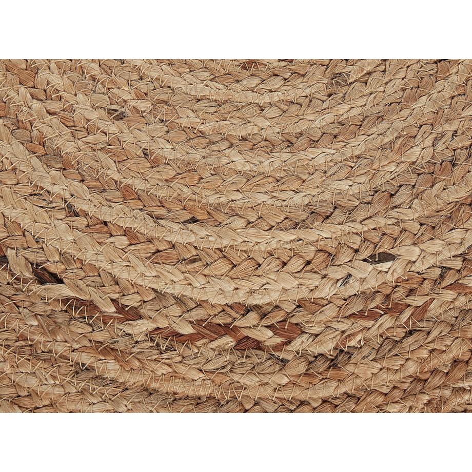 Beliani Pouf en Jute  TIFELT  