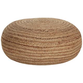 Beliani Pouf en Jute Traditionnel TIFELT  