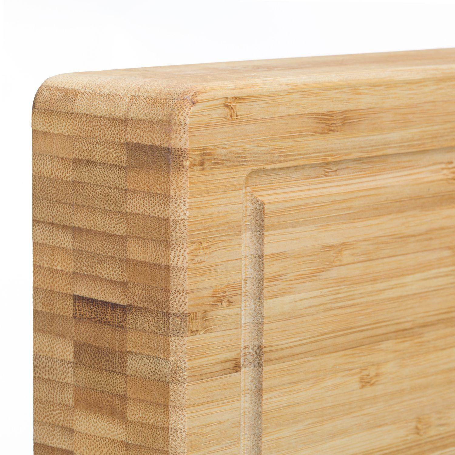 Northio Grande planche à découper en bambou  