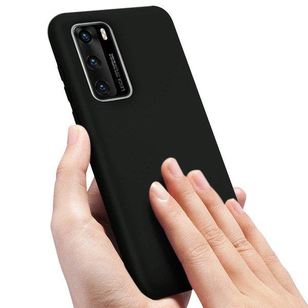 Avizar  Cover Huawei P40 Soft Touch nero 