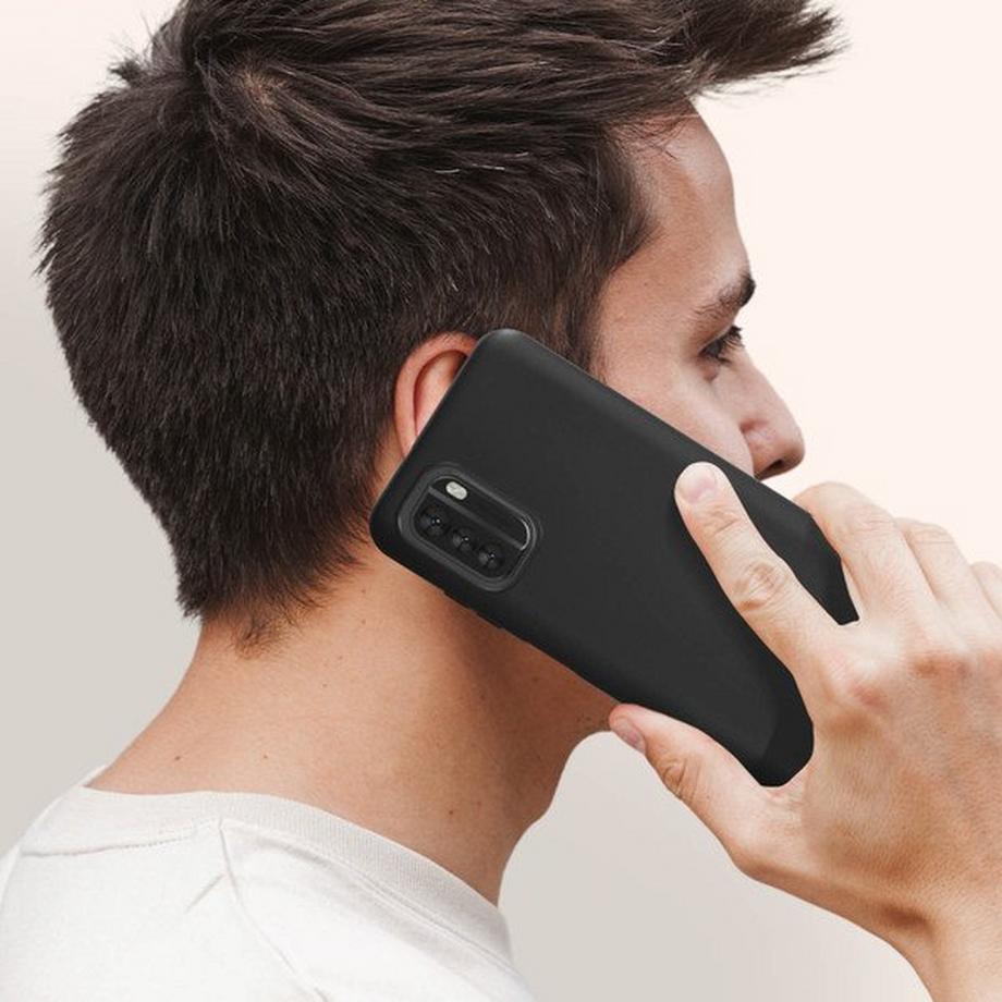 Avizar  Coque Nokia G60 5G Silicone Noir 