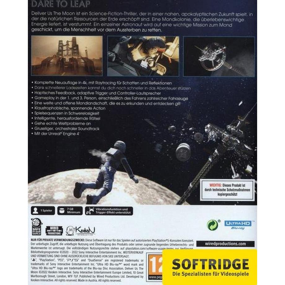 Wired Productions  Deliver Us The Moon 