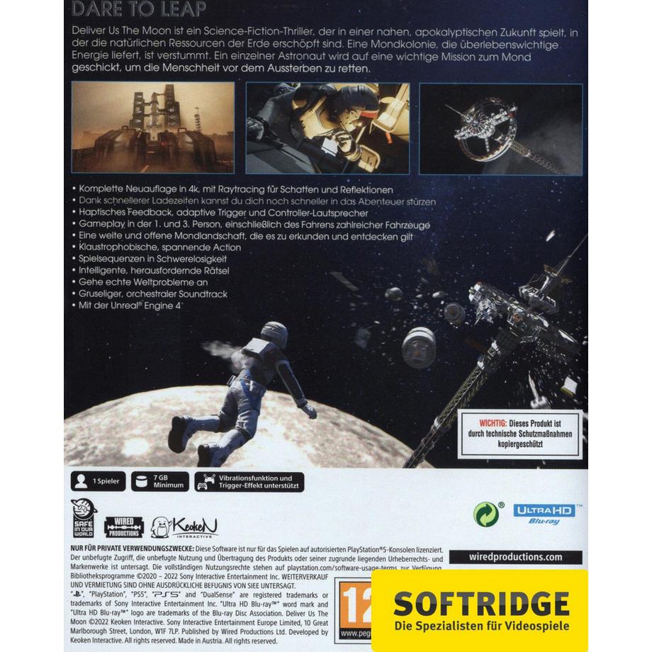 Wired Productions  Deliver Us The Moon 