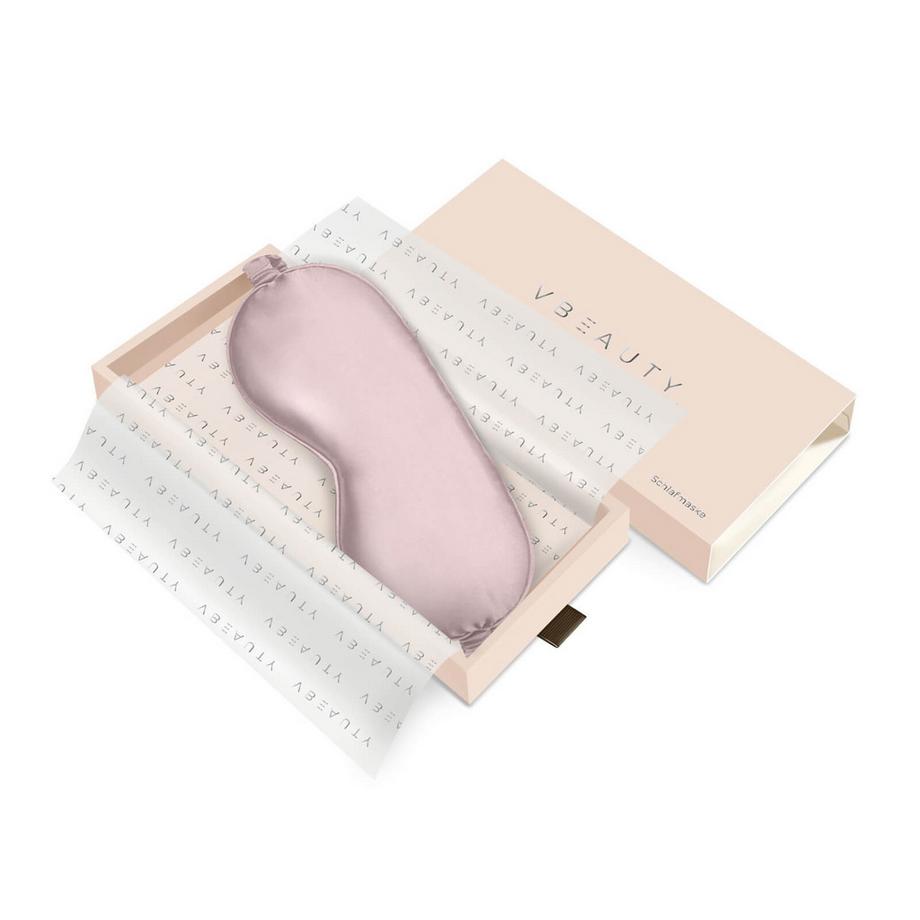 VBEAUTY  Premium Seiden Schlafmaske - Rosé 