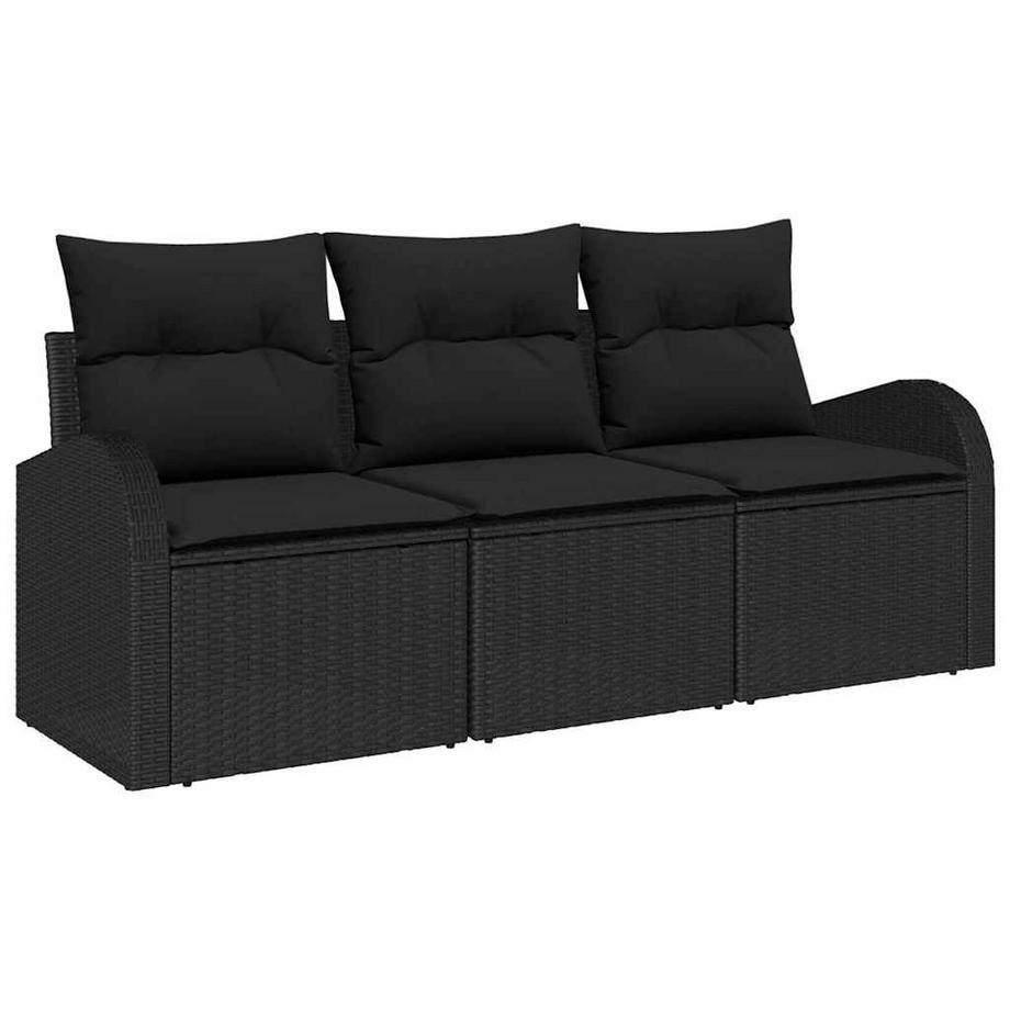 Outdoor-sofaset poly-rattan