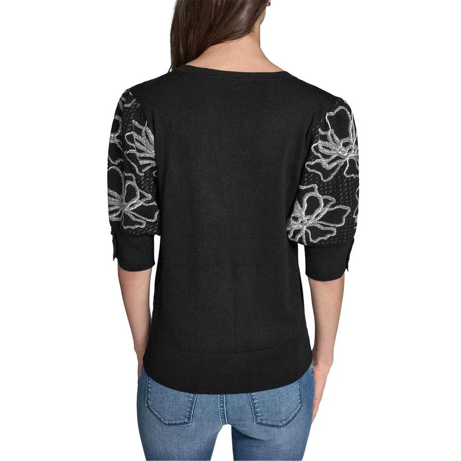 KARL LAGERFELD Haut en Jersey Manches Bouffantes  