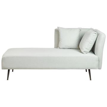 Chaise longue côté droit en Tissu Moderne RIOM