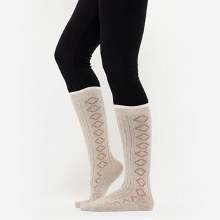 KIMJALY Meditationssocken Merinowolle gemustert  