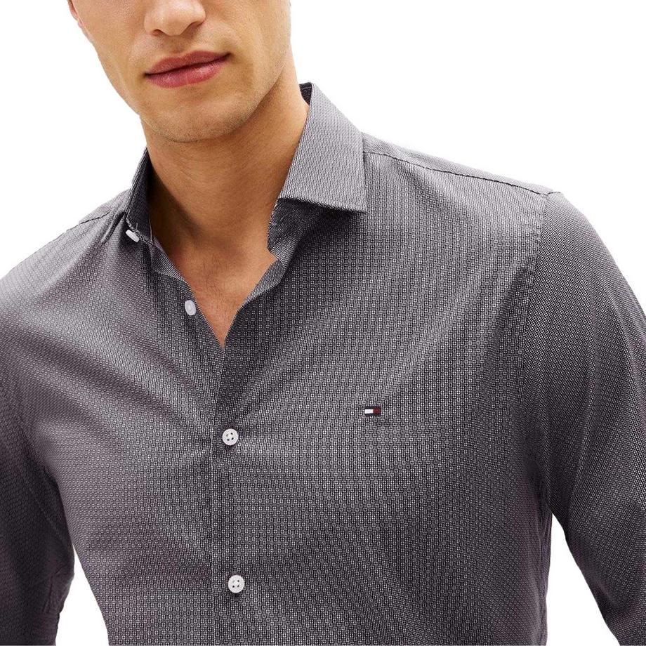 TOMMY HILFIGER  Hemd, Langärmlig 