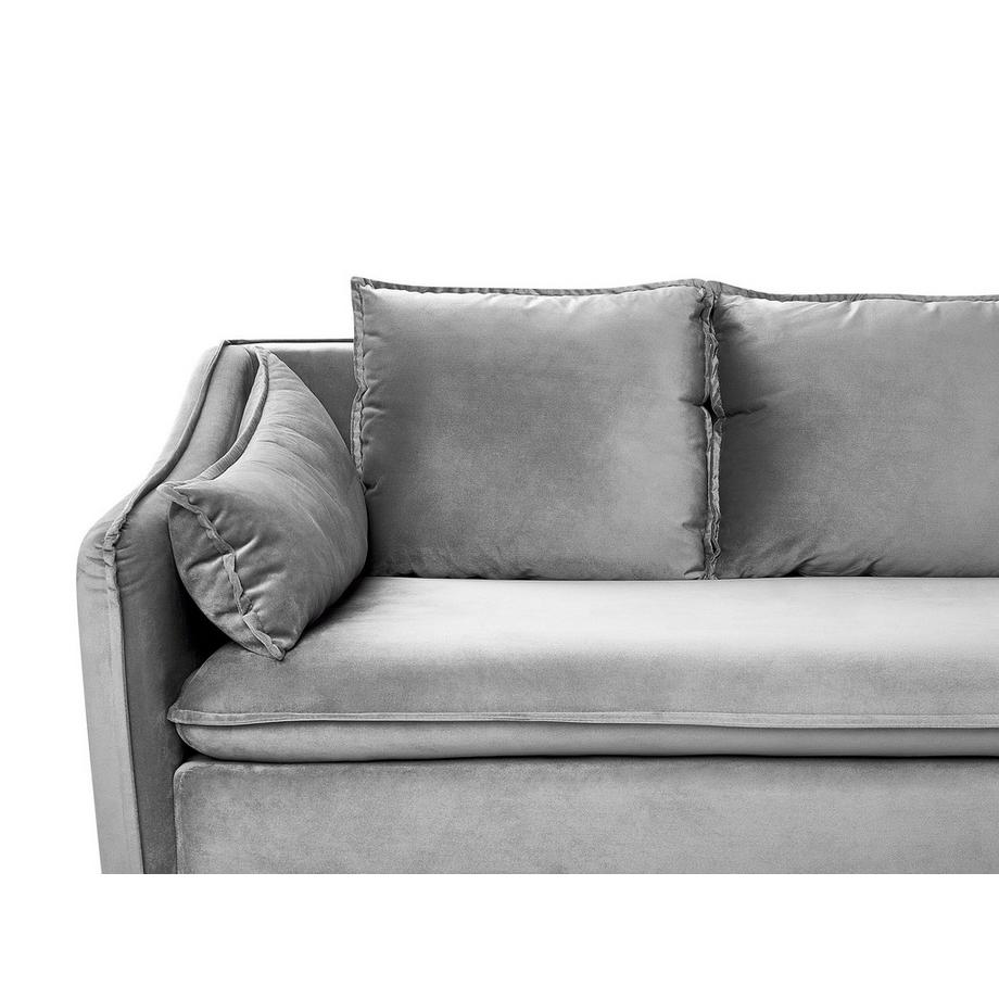 Beliani Canapé XXL en Velours Moderne AURE  