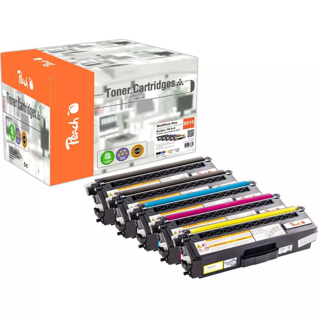 Peach – Toner Brother Tn-910 Mp+ C, M, Y, 2x Bk, One Size