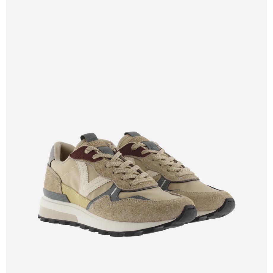 Victoria  sneaker aus nylon und wildleder, damen luna 