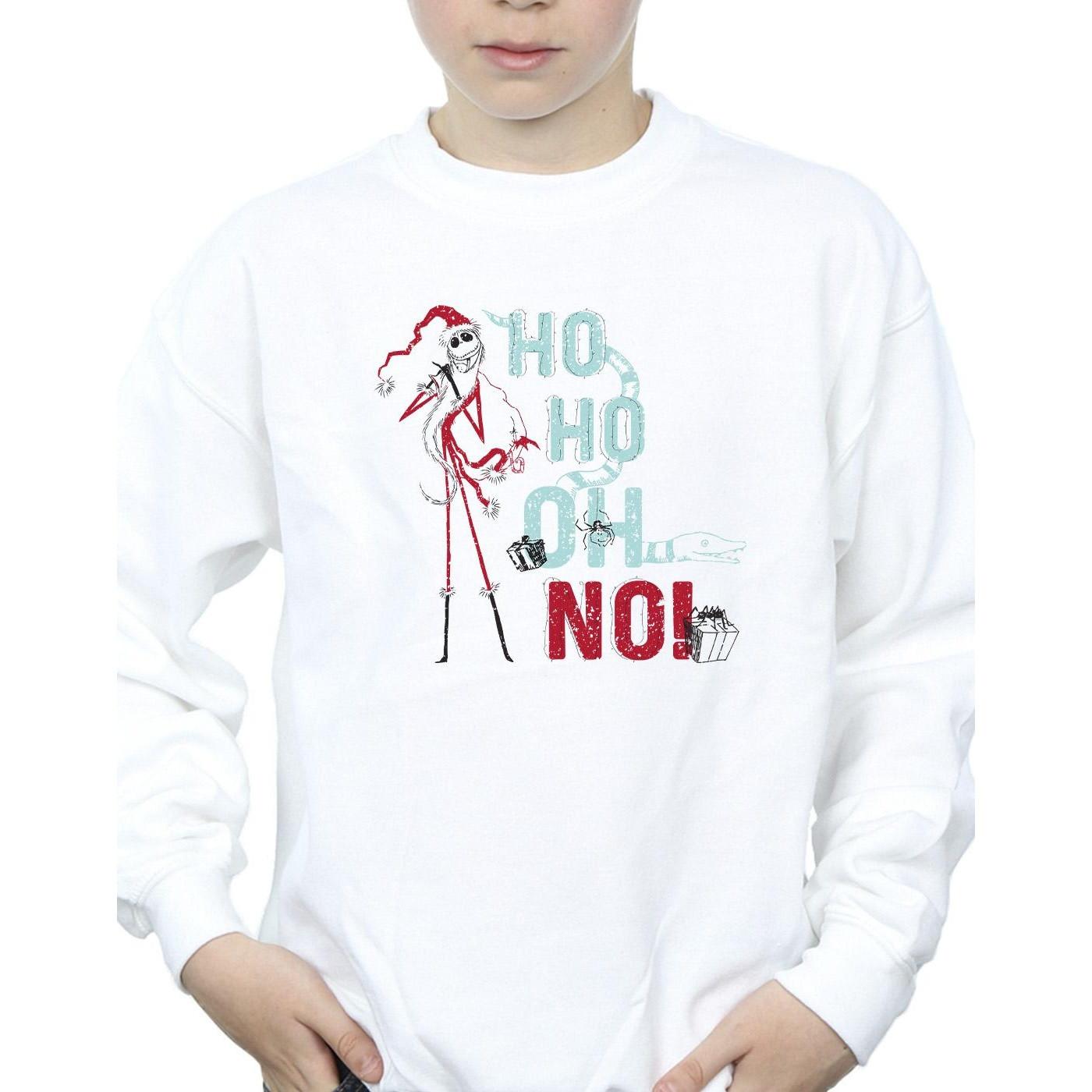 Disney  The Nightmare Before Christmas Ho Ho No Sweatshirt 