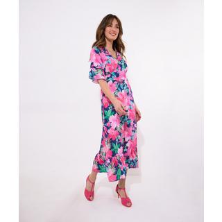 Joe Browns Abito con Maniche Larghe e Stampa Floreale  