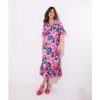 Joe Browns Abito con Maniche Larghe e Stampa Floreale  