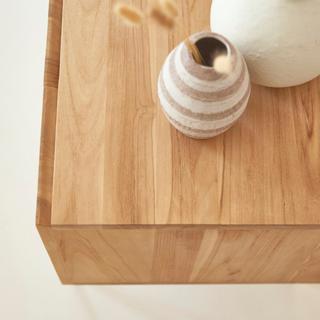 Tikamoon Mobile TV alto in teak massello 170 cm Honorine  