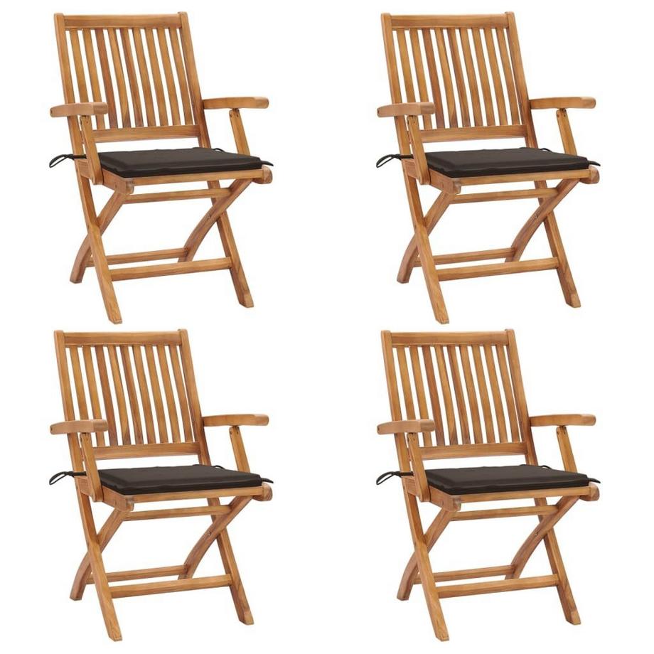 VidaXL Gartenstuhl holz  