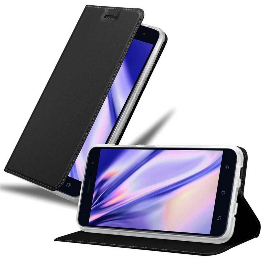 Cadorabo  Hülle für Asus ZenFone 3 (5.5 Zoll) Magnetverschluss, Kartenfach 