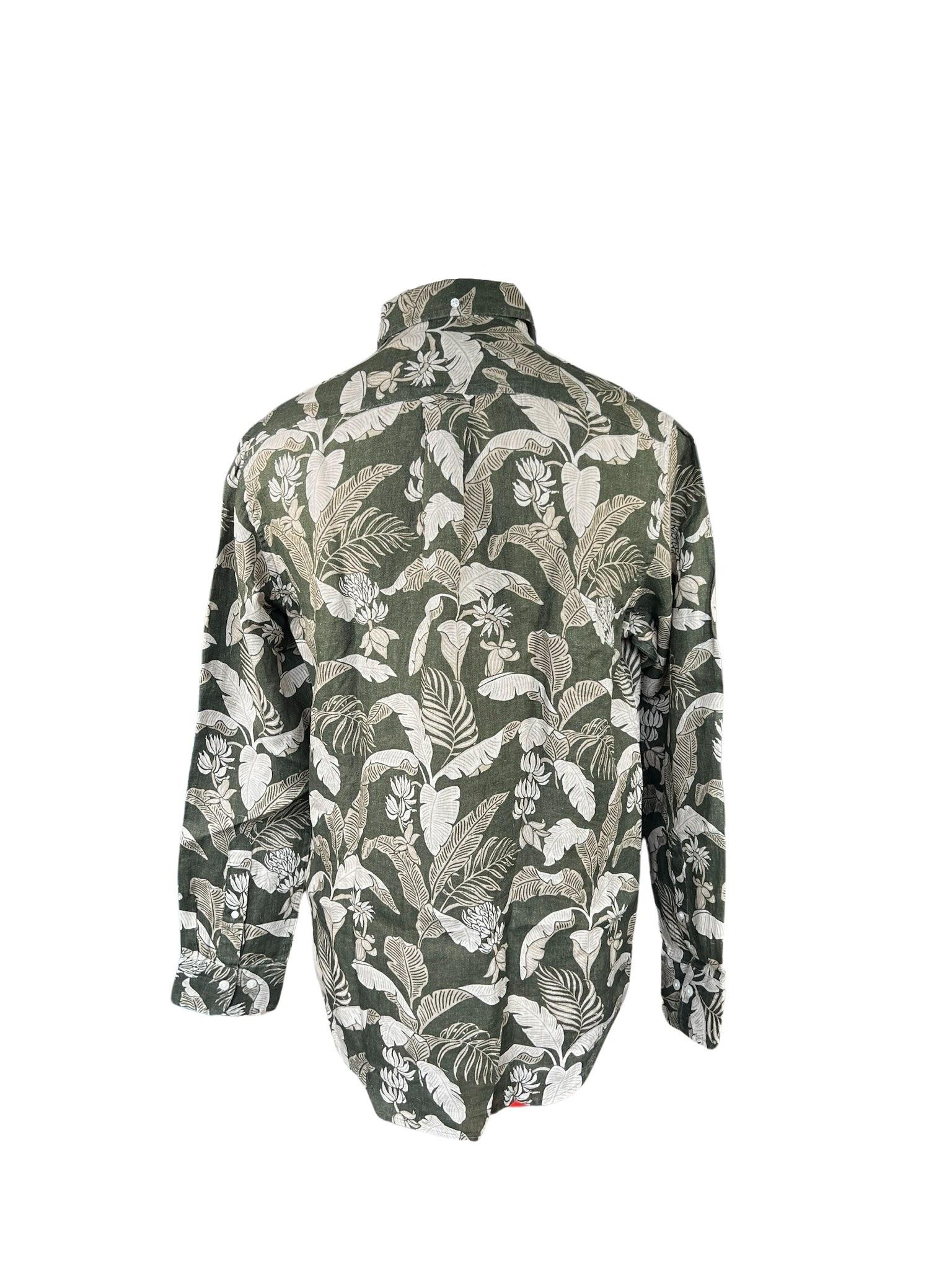 GANT Camicia Stampata Regular Fit Lino  