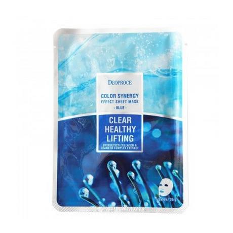 Deoproce  Color Synergy Effect Sheet Mask Blue 