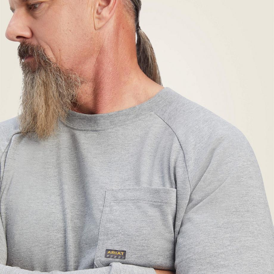 Ariat Rebar Cotton Strong Langarmshirt  