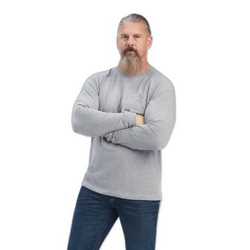 maglietta a manica lunga rebar cotton trong