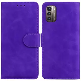 Cover-Discount  Nokia G11 / G21 - Etui en similcuir Violet