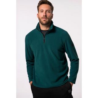 JP1880  Pullover polo per l'outdoor in pile con zip sul collo, fino alla tg. 7XL 