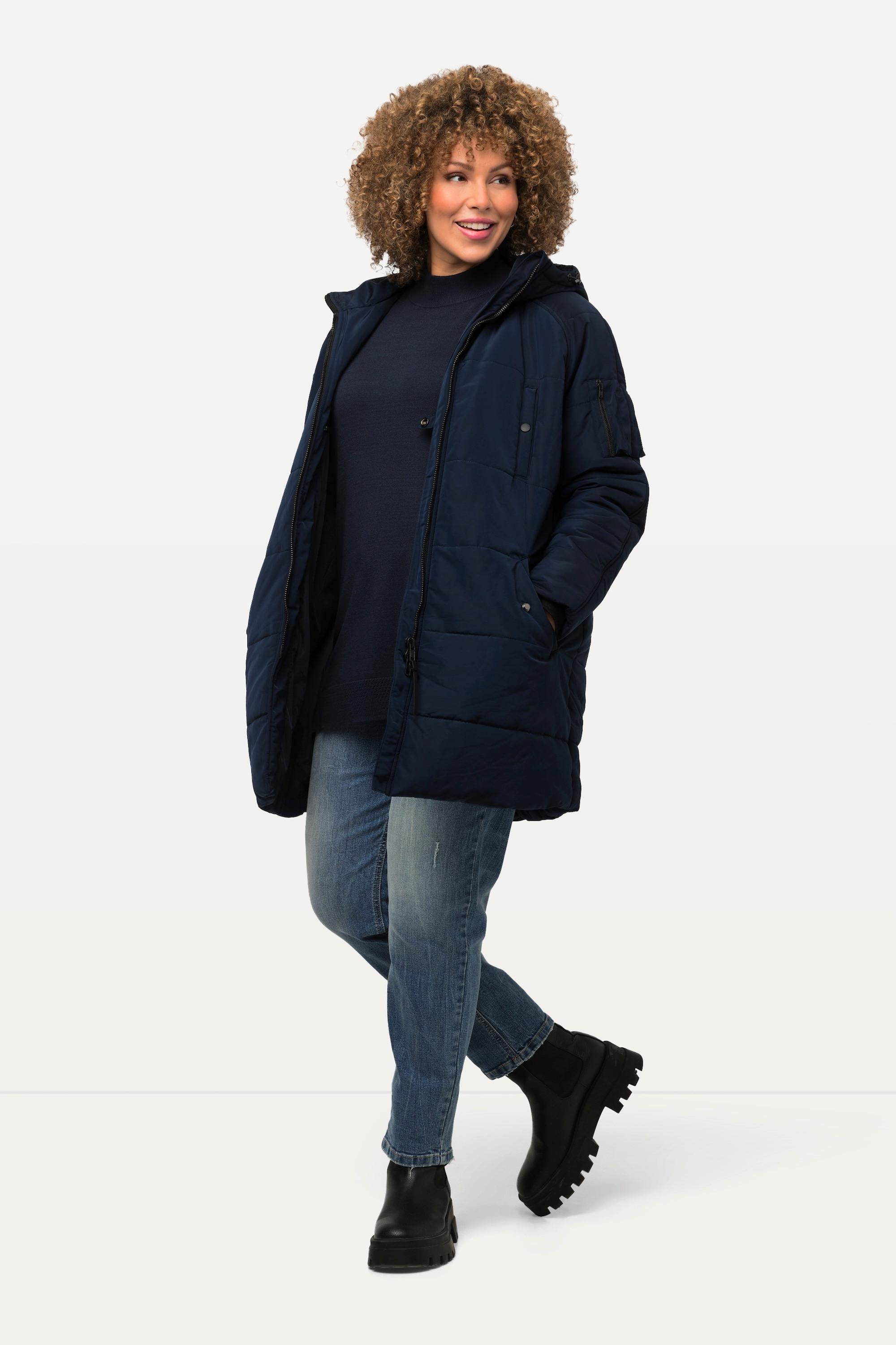 Ulla Popken  Cappotto HYPRAR funzionale e idrorepellente con cappuccio 