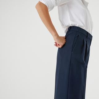 La Redoute Collections Pantaloni Larghi Plissettati Lunghezza Caviglia  