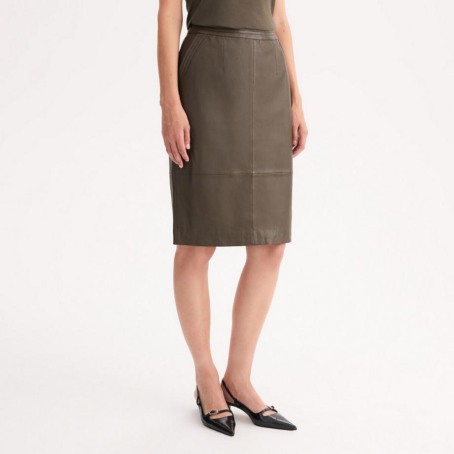 La Redoute Collections Gonna in pelle  