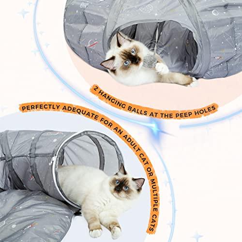 Alopini  Basis Cat Tunnel Modernisiertes Katzenspielzeug Kreis Tunnel für Katzen 
