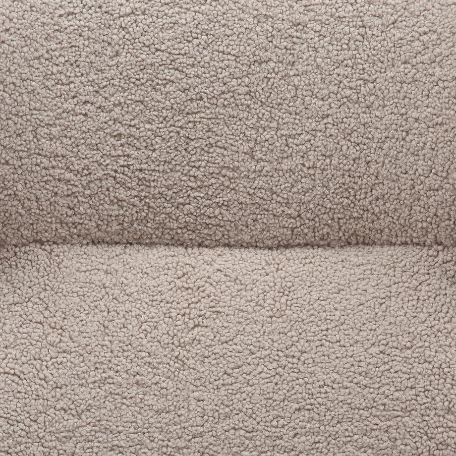 mutoni Fauteuil Harmonize peluche taupe  