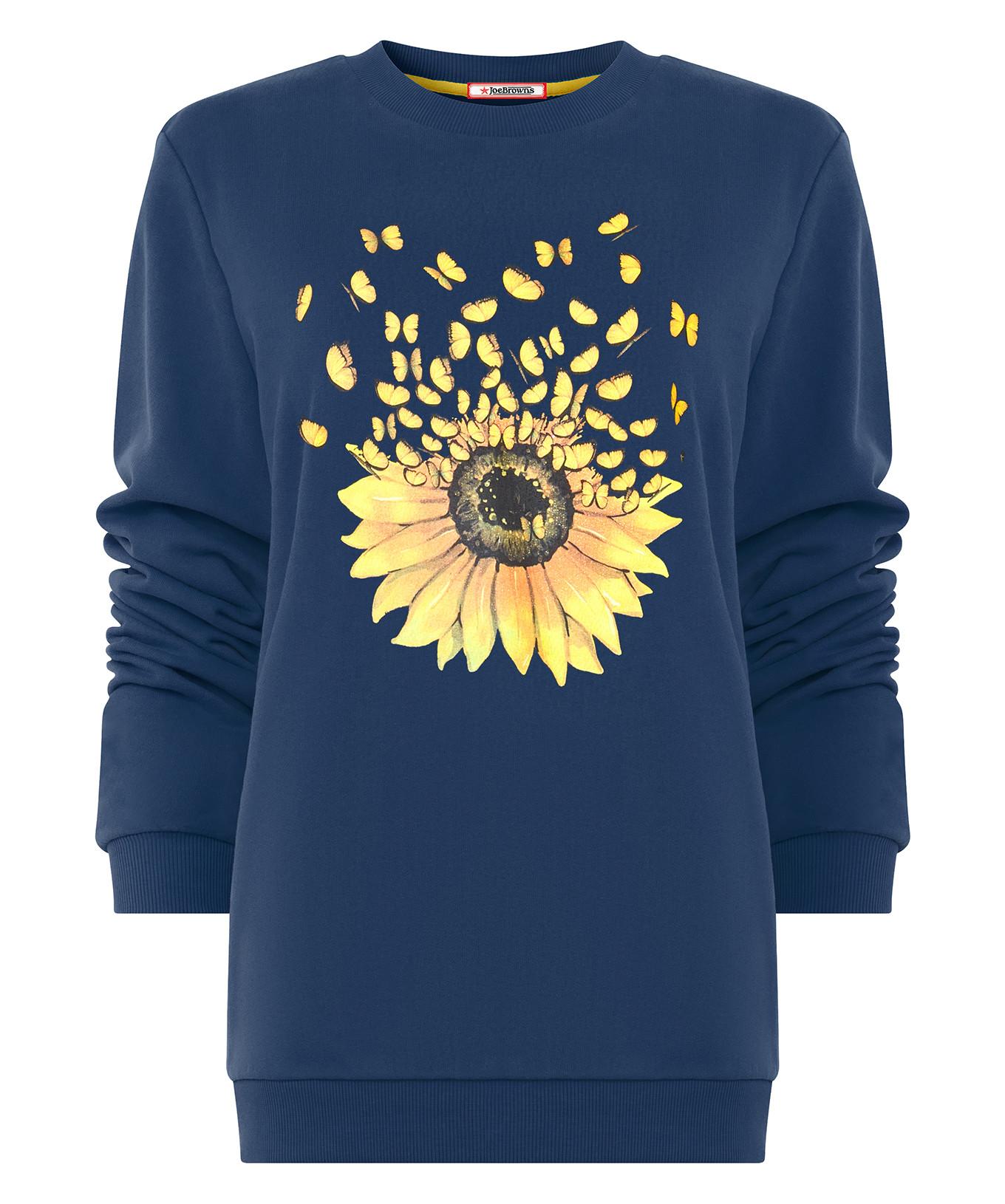 Joe Browns  Sonnenblumen Grafik-Sweatshirt 