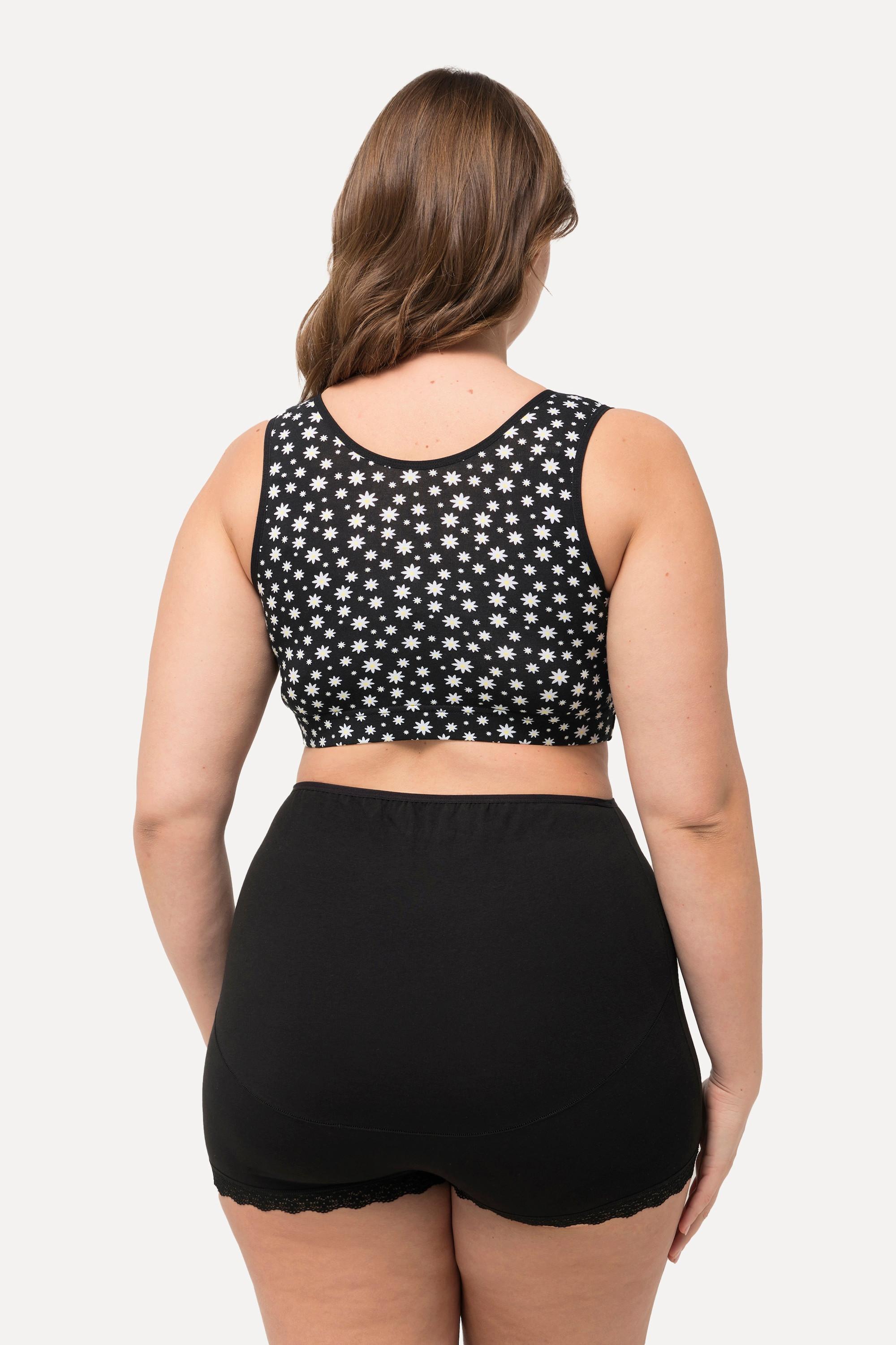 Ulla Popken Bellieva Bustier Allattamento Pizzo Cotone Biologico  