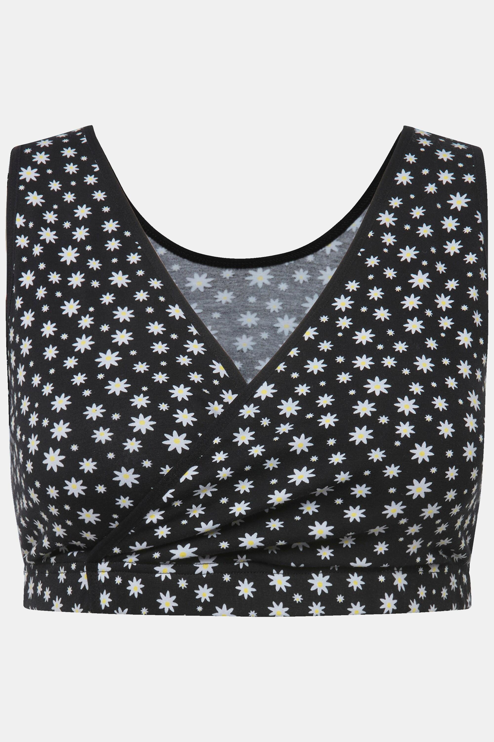 Ulla Popken Bellieva Bustier Allattamento Pizzo Cotone Biologico  