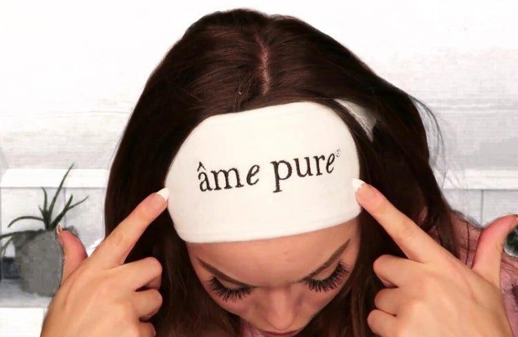 âme pure  3 x SPA Headbands - Stirnband / Lösung um Ihr Haar effektiv zurück zu halten 