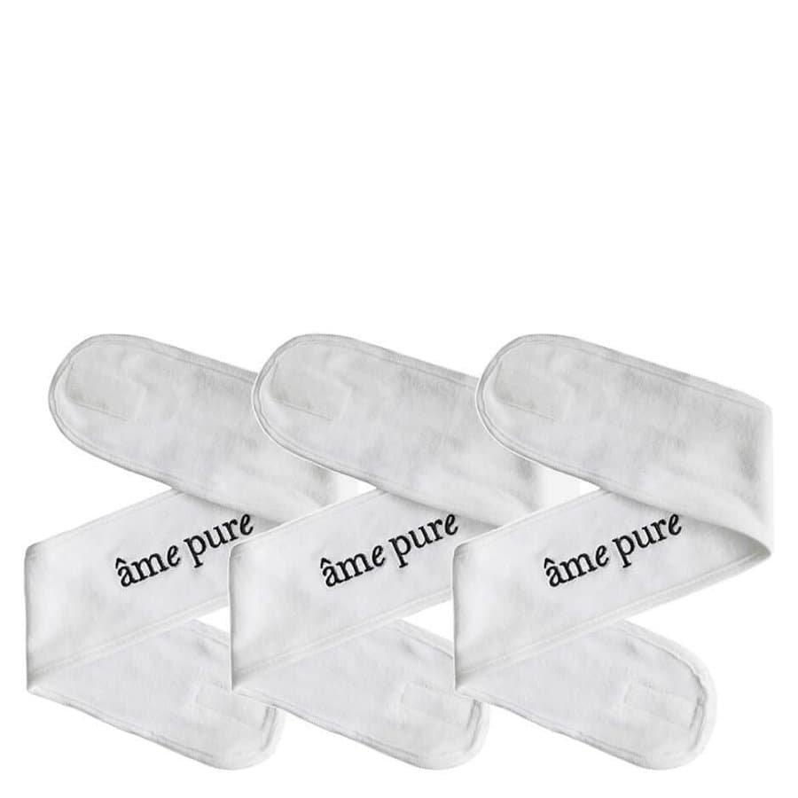 âme pure  3 x SPA Headband - Bandeau / Solution pour maintenir efficacement vos cheveux en arrière 