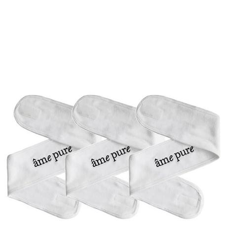 âme pure  3 x SPA Headbands - Stirnband / Lösung um Ihr Haar effektiv zurück zu halten 