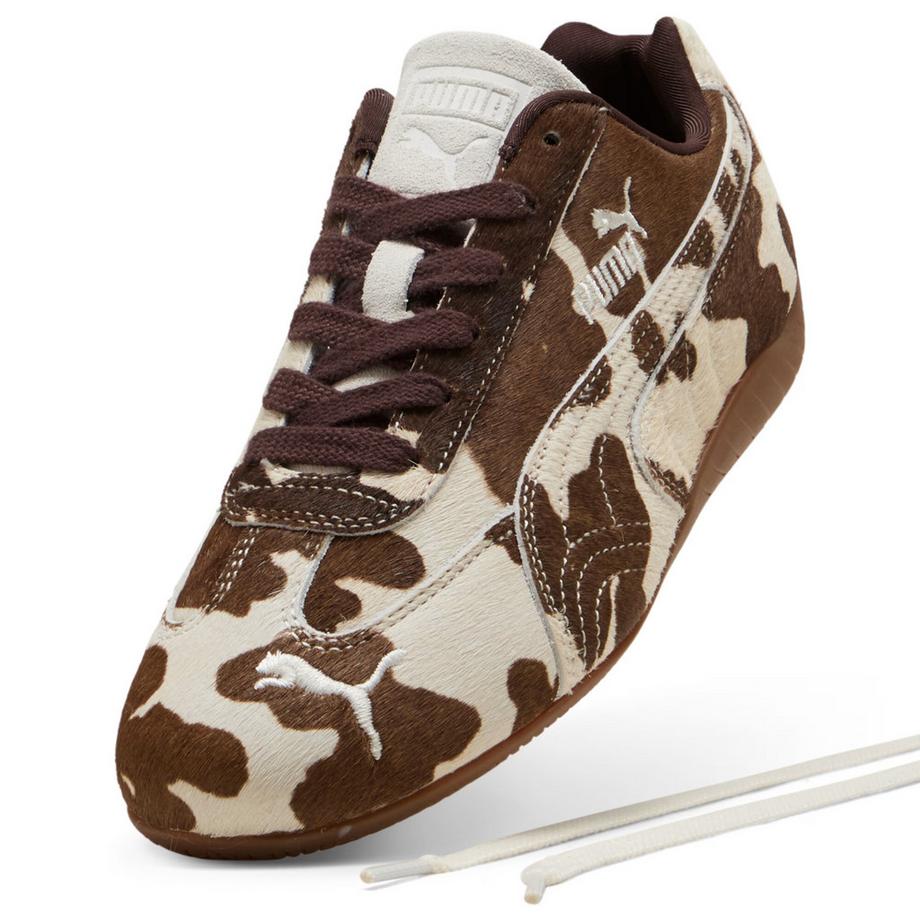 PUMA Speedcat Cow Print Sneakers  