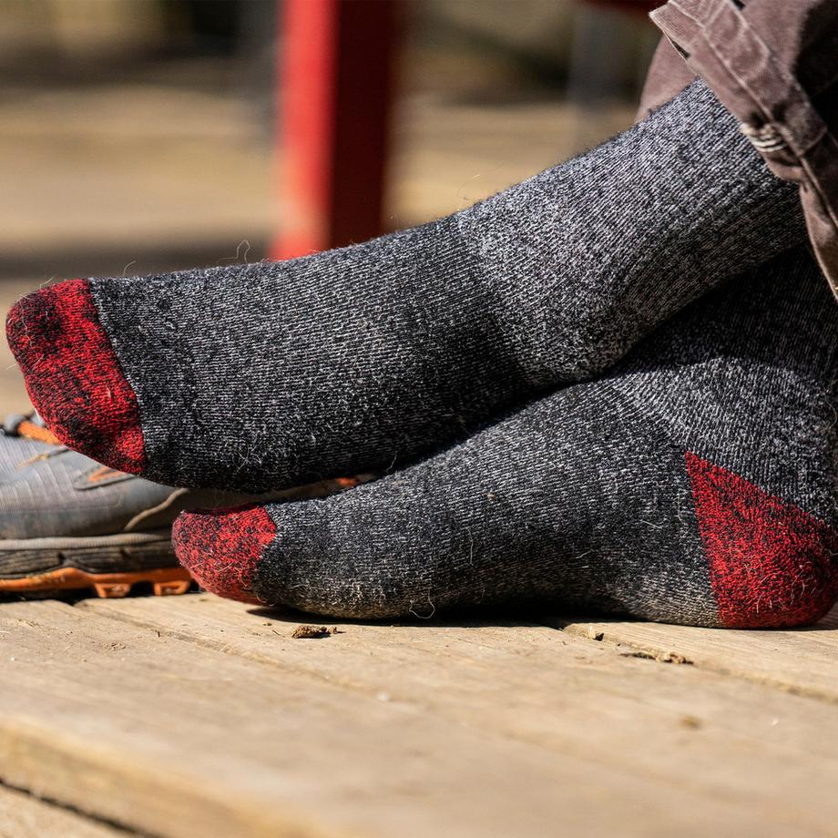 Darn Tough Vermont  Calze Uomo Micro Crew Pesanti in Lana Merino per Trekking 