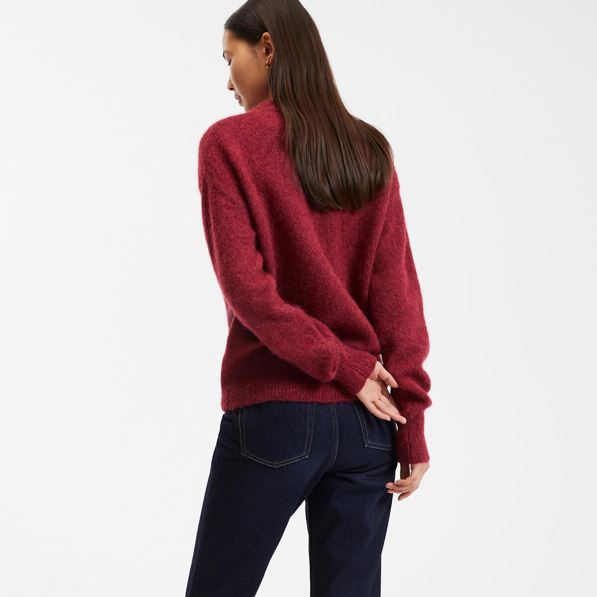 La Redoute Collections  Pullover mit Jacquardmotiv & Alpakawolle 