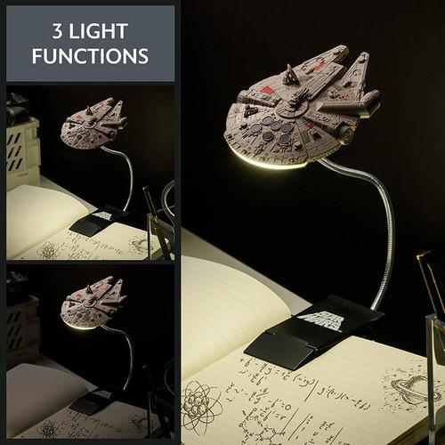 Paladone  Star Wars Lampe de lecture Faucon Millénium 